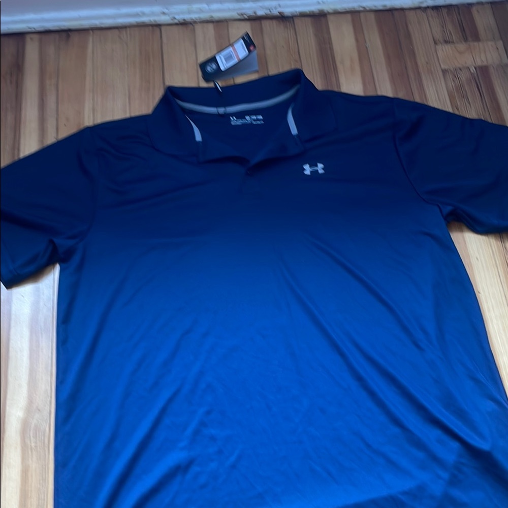 Under Armour Blue Classic Polo Shirt